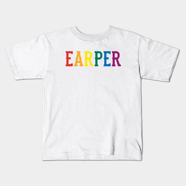 Rainbow Earper - Wynonna Earp Kids T-Shirt by Queerdelion